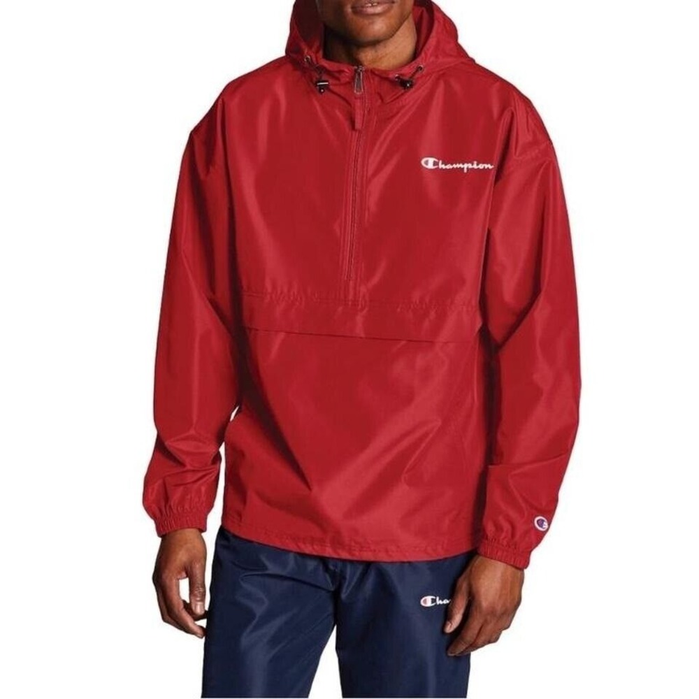 Champion-‎ Stadium packable red jacket - Size L